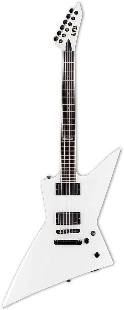 Guitarra Esp Ltd Ex Lex Sw Snow White Crunch Music