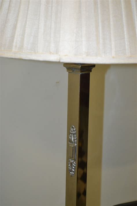 Rare Stylish Chrome Art Deco Standard Lamp