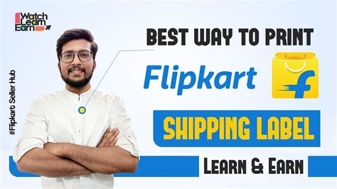 How To Print Flipkart Label On Stickers How To Print Flipkart