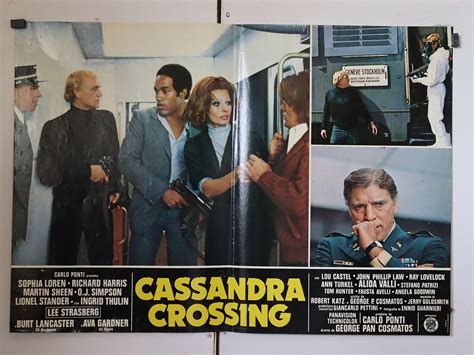 "CASSANDRA CROSSING" MOVIE POSTER - "PUENTE DE CASSANDRA, EL" MOVIE POSTER