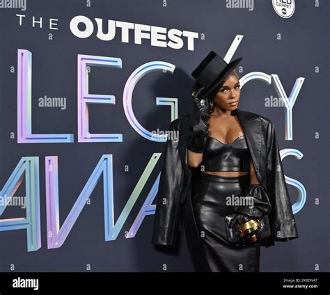 Los Angeles United States 22nd Oct 2022 Janelle Monae Arrives For The Outfest Legacy Awards