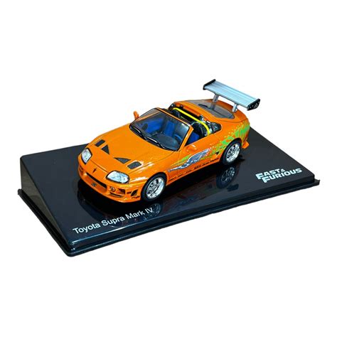 Miniatura Velozes E Furiosos Toyota Supra Mk4 Brian 143 Shopee Brasil