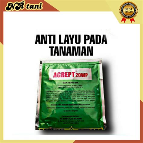 Jual Agrept Wp Gram Pembunuh Bakteri Obat Pertanian Original Murah