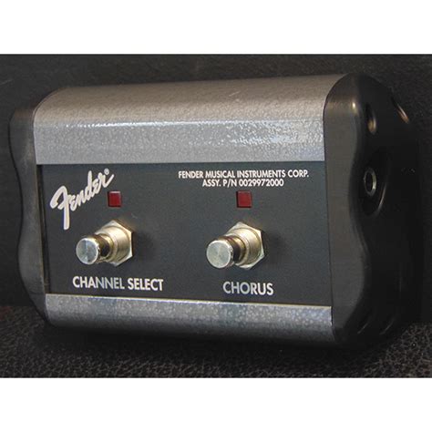 Fender 2-Button Channel/Chorus Footswitch Amp – Uncommon Guitar Shop