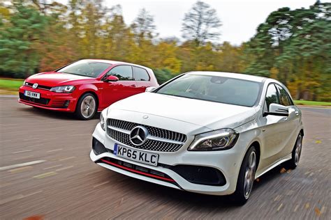 Mercedes A Amg Vs Volkswagen Golf Gti Auto Express