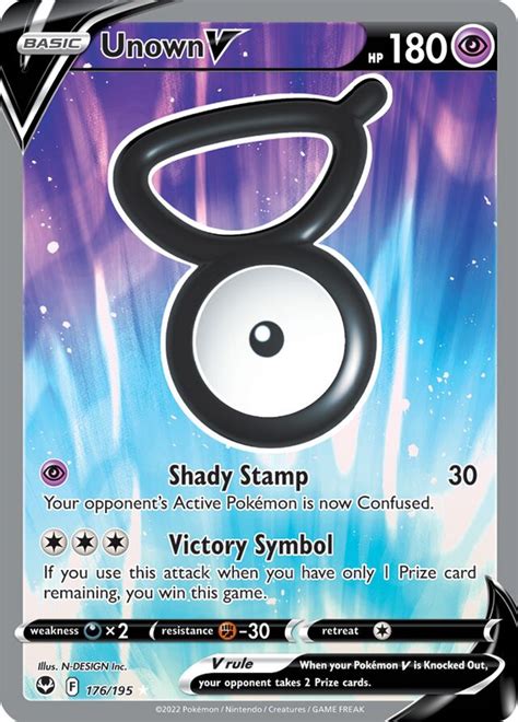 Unown V Silver Tempest Bulbapedia The Community Driven Pok Mon