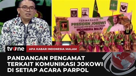 Jelang Pilpres 2024 Jokowi Dorong Semangat Parpol AKIM TvOne YouTube