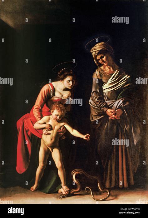 Madonna Con Il Bambino Caravaggio Immagini E Fotografie Stock Ad Alta