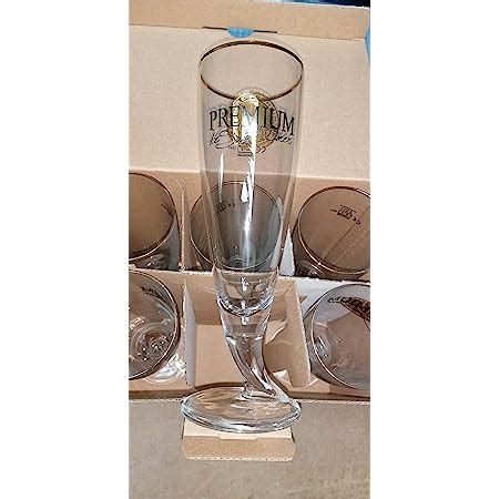 LOT DE 6 VERRES 25 CL BIERE SAINT OMER PREMIUM NEUF TRES JOLI