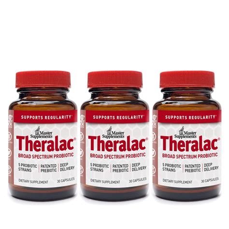 Theralac Probiotic Capsules Master Supplements Broad Spectrum