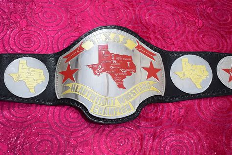 Texas Heavyweight Wrestling Memorable Championship Belt Championshipbelts