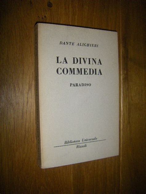 La Divina Commedia Paradiso Dante Alighieri