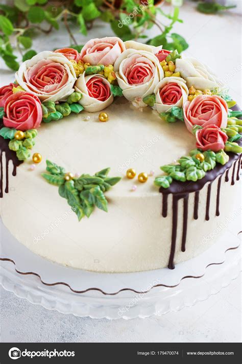 Image De Fleur Gateau Anniversaire Fleur Rose
