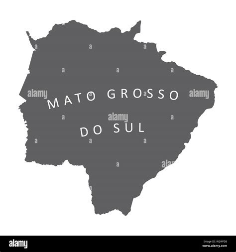 Mato Grosso Plateau Map