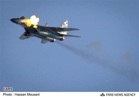 IRIAF Mig-29 firing its 30mm cannon. : r/aviation