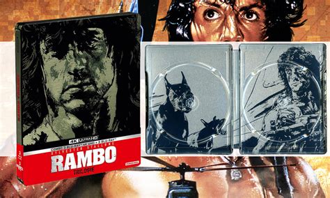 Trilogie Rambo En Blu Ray 4K Blu Ray Steelbook ChocoBonPlan