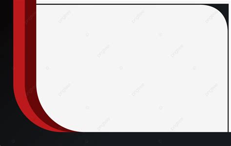 Simple Certificate Template With Curve Red And Black Vector