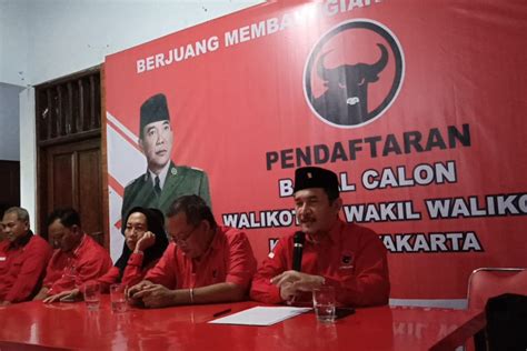 Pdi Perjuangan Buka Pendaftaran Bakal Calon Wali Kota Dan Wakil Wali