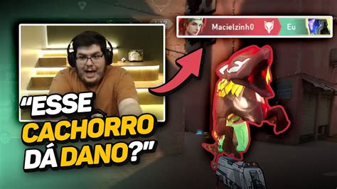 NÃO DÁ PRA TANKAR O CASIMIRO JOGANDO VALORANT KKKKKKK YouTube