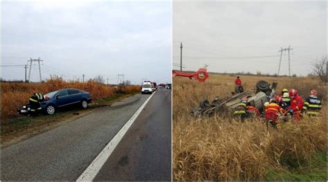 FOTO VIDEO GRAV accident pe A1 București Pitești Două persoane