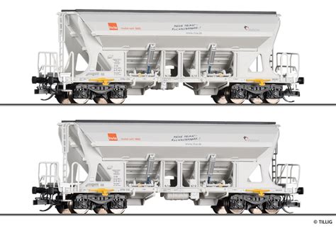 Tillig 01074 2er Set Selbstentladewagen Faccns Ep VI HVLE Holcim 91 30