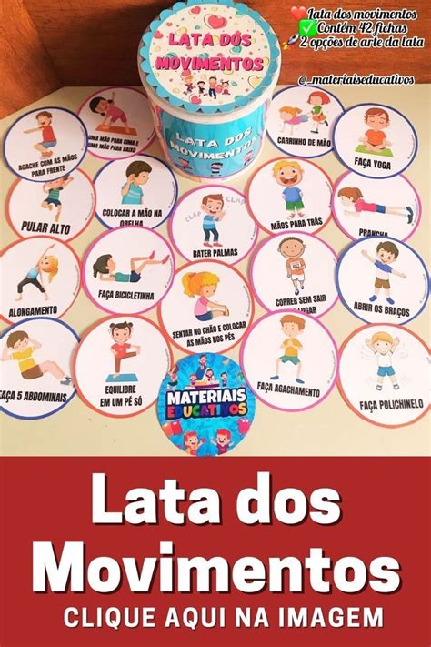 Lata Dos Movimentos Force And Motion Gross Motor Activity Resource Room