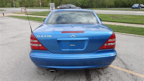 2001 Mercedes Benz Slk230 Convertible At Indy 2017 As G160 Mecum Auctions