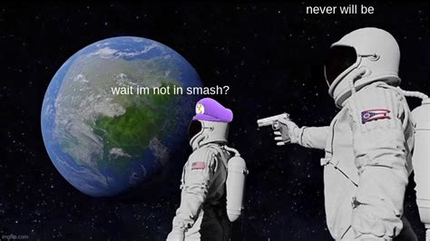 Waluigi Dies To Spaceman With Gun Imgflip