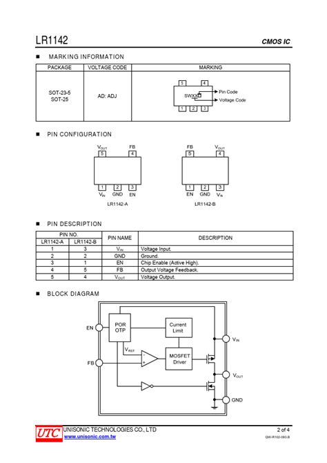 Lr Datasheet Utc