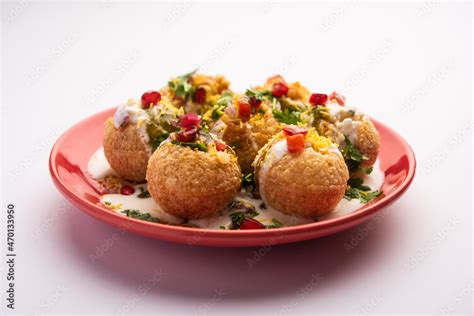 Dahi Puri Chaat Stock Photo | Adobe Stock