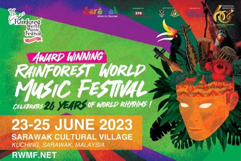 Rainforest World Music Festival Returns To Kuching Sarawak