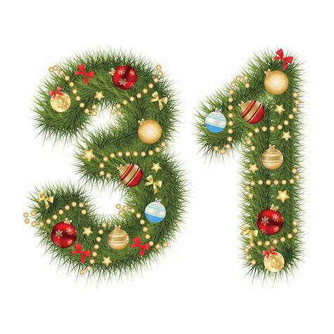 Christmas Numbers Clipart Christmas Letters Fonts Alphabet Etsy