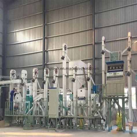 Tpd Complete Set Rice Processing Line Grain Milling Machine