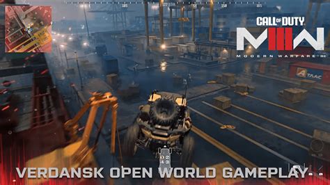 New Mw Verdansk Open World Gameplay Warzone Teasers New Features