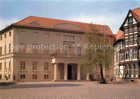 AK Ansichtskarte Braunschweig Landesmuseum Haus Vieweg Kat