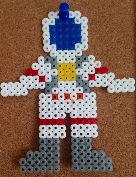 Astronaut Hama Bead Design Hama Beads Design Perler Beads Bead Designs