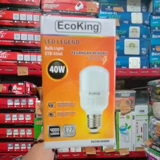 Jual Lampu Bohlam Led Ecoking Jumbo W Watt Body Besar Jumbo