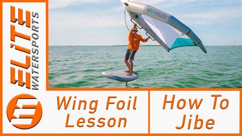 Wing Foil Lesson How To Jibe Gybe Youtube