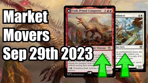 Mtg Market Movers Sep March Of The Machine Dinosaur Moving