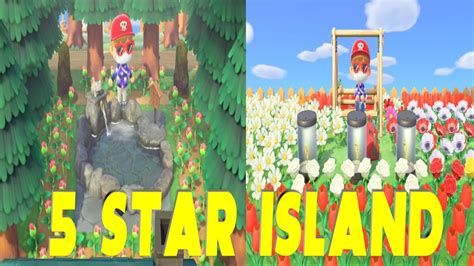 My 5 Star Island Tour Animal Crossing New Horizons Youtube