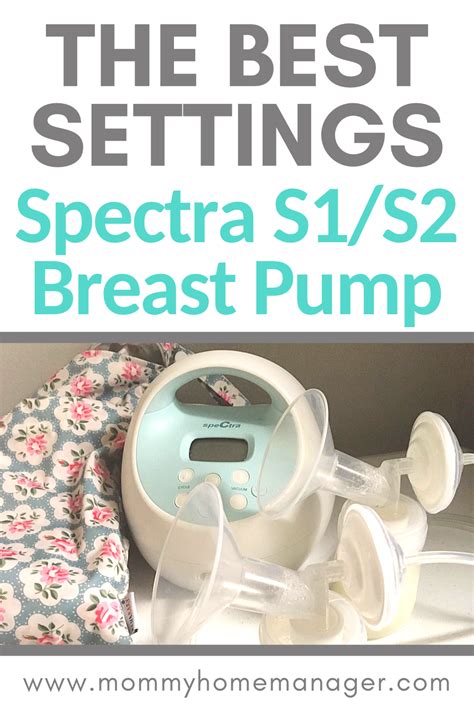 The Best Settings For Spectra S1 Or Spectra S2 Breast Pump Mommy