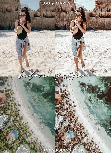 Lightroom Presets Tulum Beach For Desktop And Mobile Etsy Lightroom