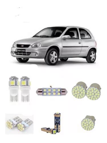 Kit Lampadas Led Corsa Hatch Wind Sedan At Painel