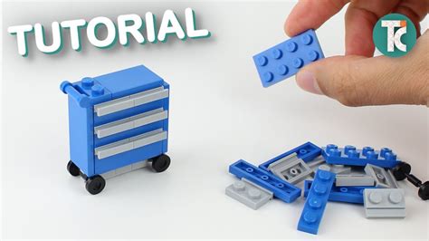 Lego Tool Cart Tutorial Youtube