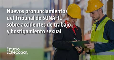 Nuevos Pronunciamientos Del Tribunal De Sunafil Sobre Accidentes De