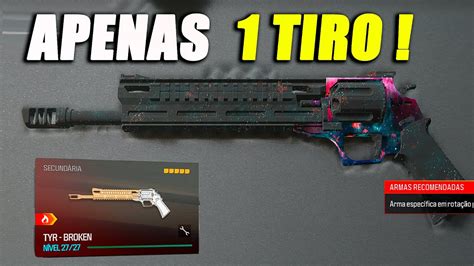 A ARMA MAIS ROUBADA DO WARZONE APENAS 1 TIRO Melhor Classe TYR