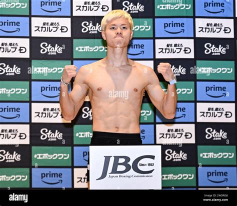 Osaka Japan Nd Jan Japan S Tenshin Nasukawa Attends The