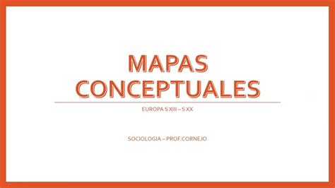 CAIDA DEL FEUDALIMO HASTA EL SIGLO XX Mapas Conceptuales YouTube