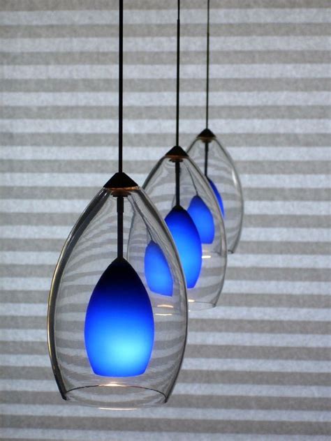 Cobalt Blue Pendant Lights - Jagodooowa