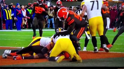 Myles Garrett Hits Mason Rudolph With Helmet Browns Vs Steelers Full